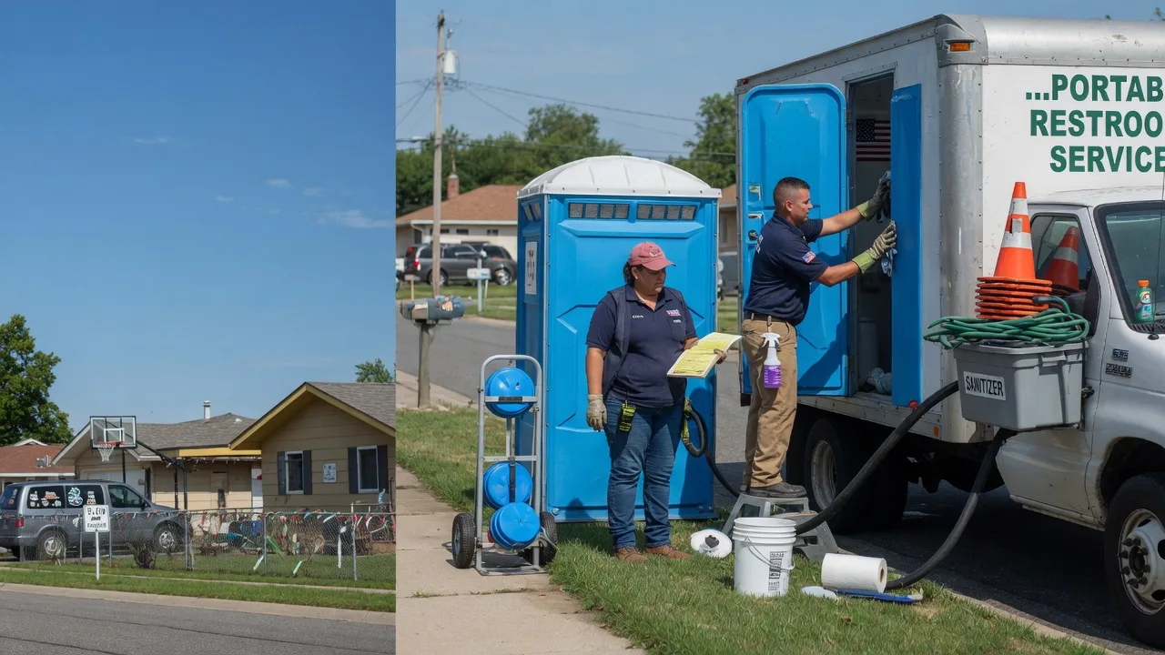 Portable Toilet Rental in Murrayville, IL near me